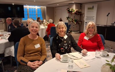 Festive cheer at the Christmas tea Xmas 2025
